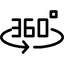 360 degrees view