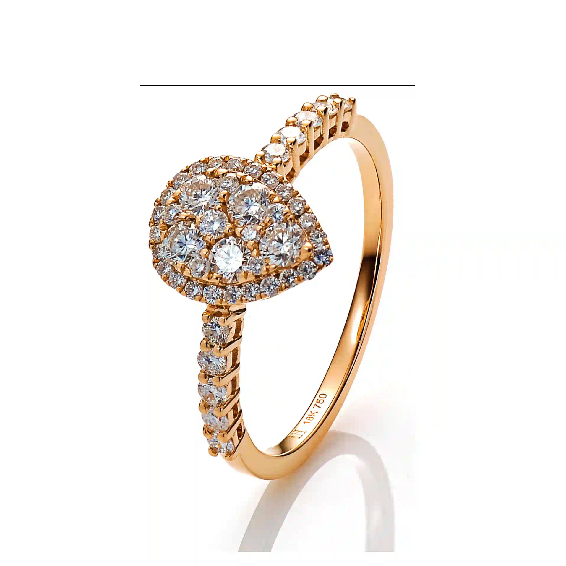 Engagement Ring SR044555DB - View 1