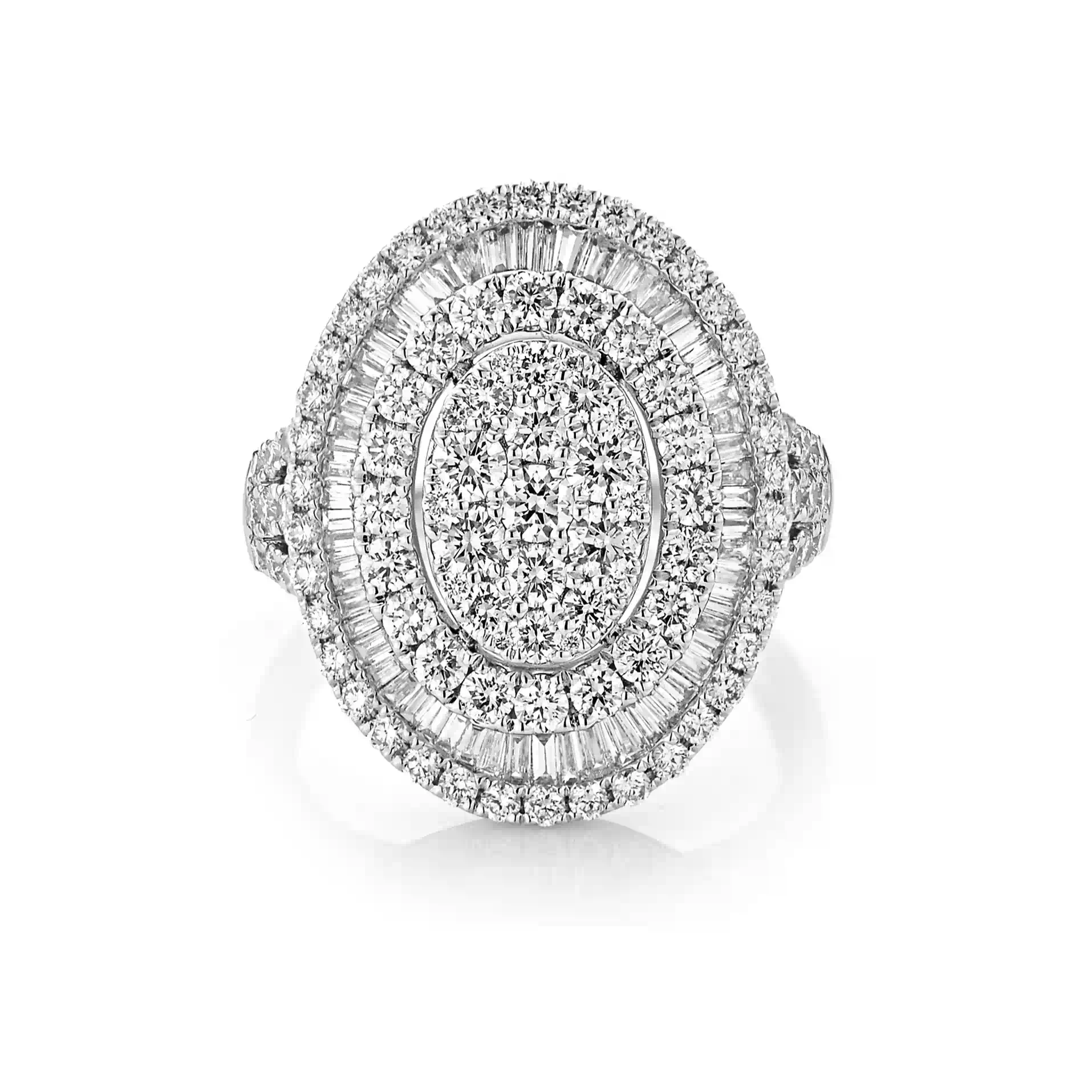 Diamond Ring RI039000HB in White Gold