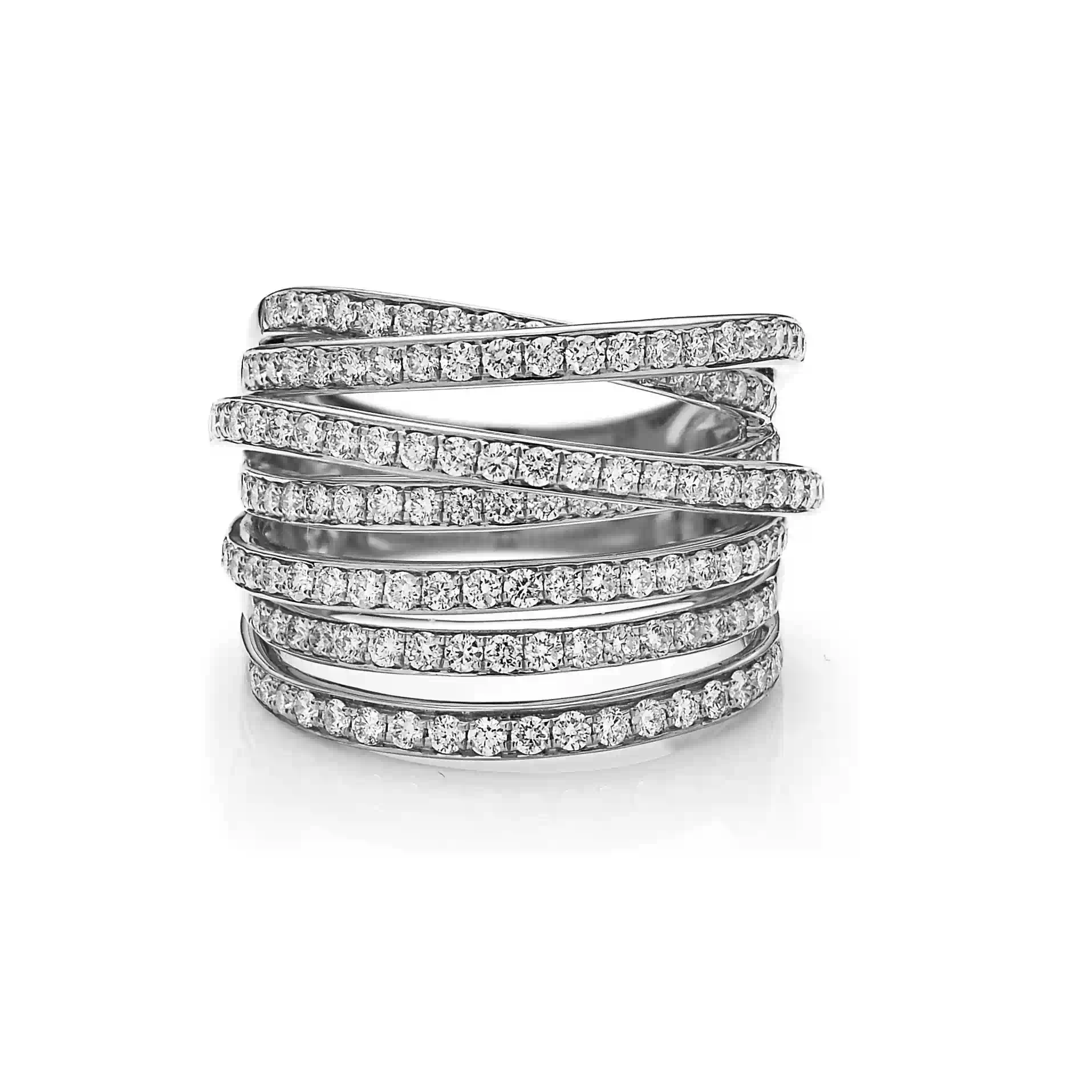 Diamond Ring RI045582DB in White Gold