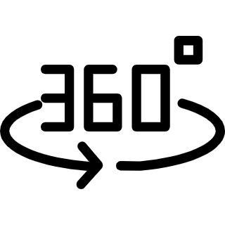 360 degrees view
